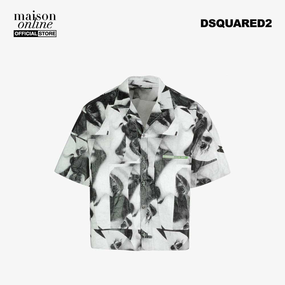 DSQUARED2 - Áo sơ mi nam Mert & Marcus Printed S78DM0001-100