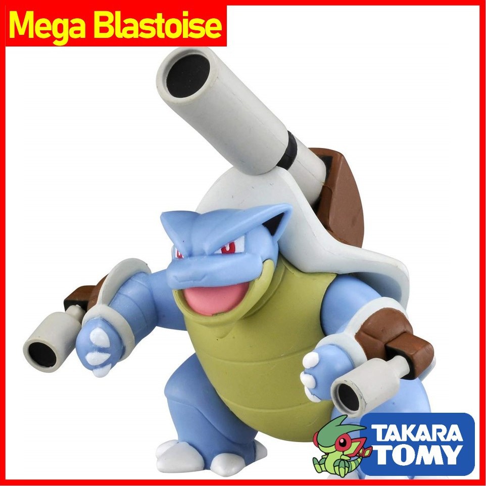 [HOT] Mô hình Pokemon Mega Blastoise của Takara TOMY (Hiếm) Super Size - Pokemon Figure Moncolle