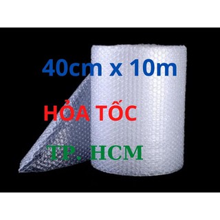 [ 40cm x 10m ] Cuộn Xốp Khí, Xốp Hơi Chống Sốc Dùng Cho Đóng Gói Chống Va Đập, Trầy Xước