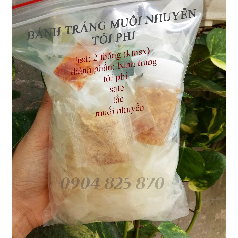 COMBO 5 BỊCH BÁNH TRÁNG MUỐI NHUYỄN