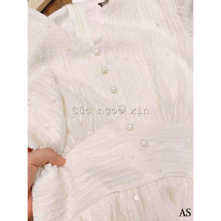 🍁Váy tiểu thư cúc ngọc xinh xẻo (Zamy Store) | BigBuy360 - bigbuy360.vn