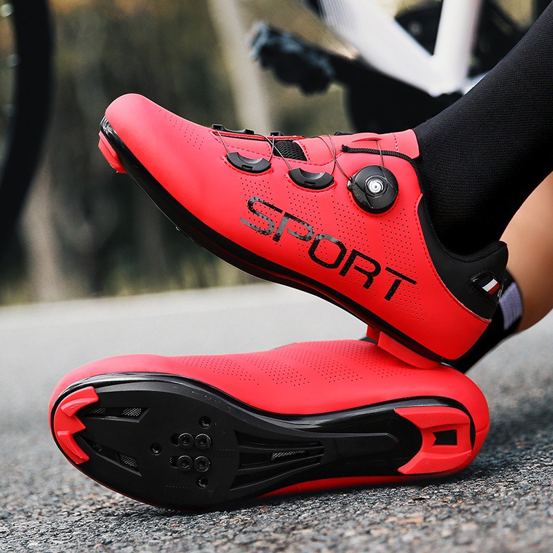 【CEYMME】Nghiệp Chống Trượt Cho  Giày Đi Xe Đạp Chuyên Giày đạp Xe Nam Thiết Kế Thoáng Giày đạp đường Kích thước 37-46