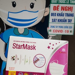 Khẩu Trang StarMask  (4 lớp đã diệt khuẩn)