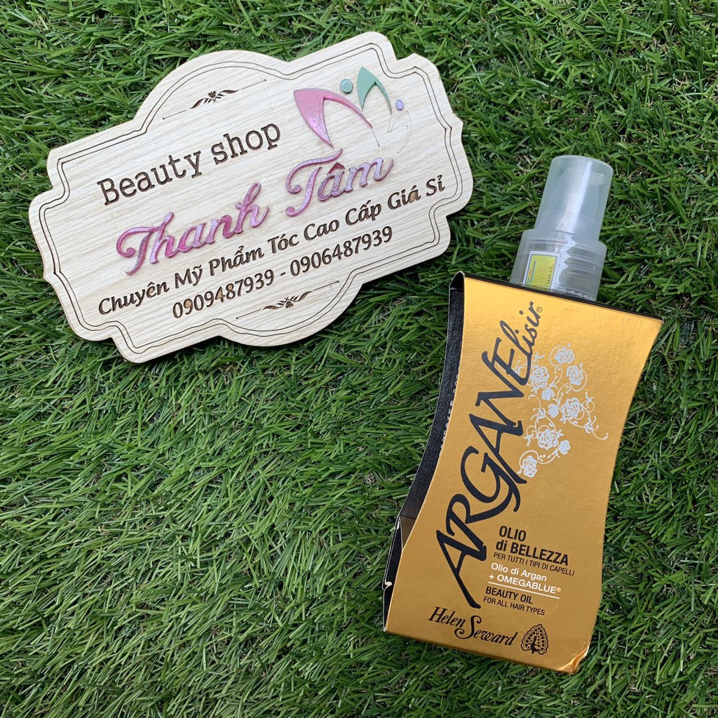 Tinh dầu dưỡng tóc hư tổn Argan Oil ELISIR Helen Seward 100ml ( Italia )