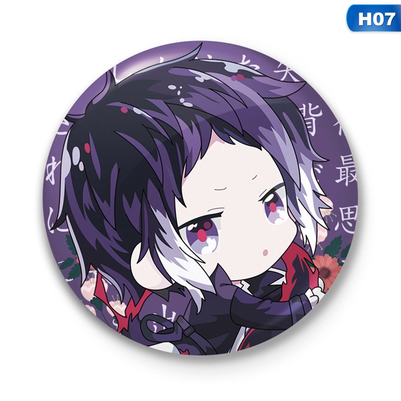 flowersqueen Huy hiệu cài áo kiều hoạt hình Bungo Stray Dogs Cosplay Badge Nakajima Atsushi