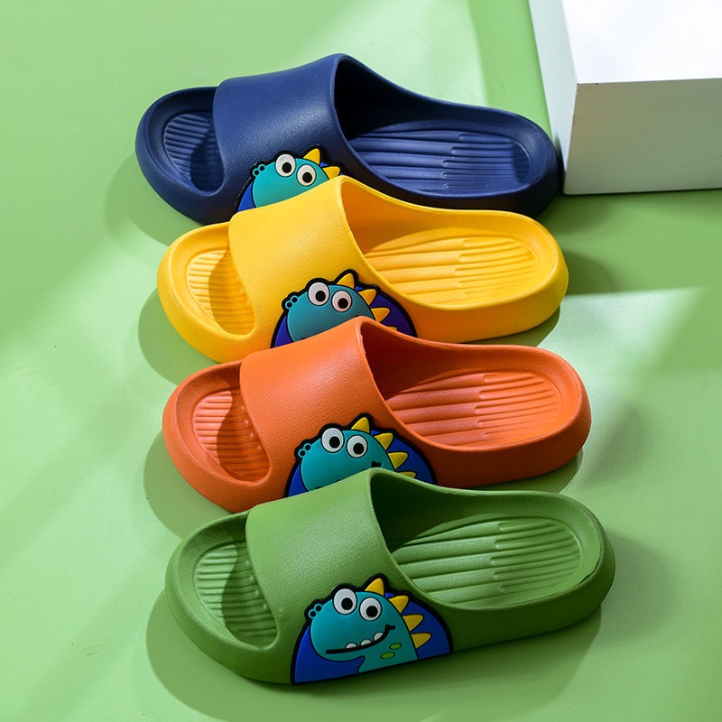 Dép Đi Trong Nhà Tắm Đế Mềm Chống Trượt Thời Trang Mùa Hè Cho Bé Trai