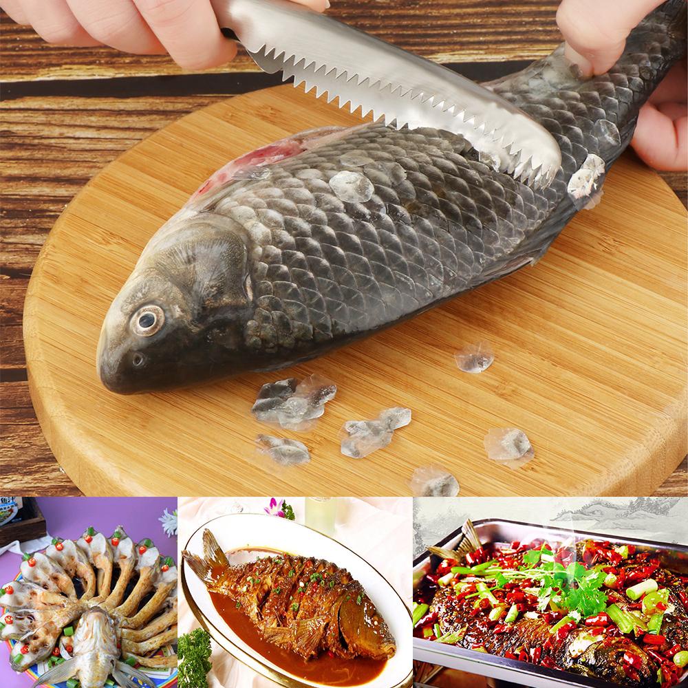 Dụng Cụ Cạo Vảy Cá Bằng Thép Không Gỉ Tiện Dụng