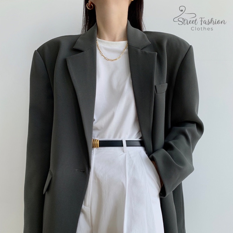 Áo khoác blazer nữ trending phong cách Hàn Quốc