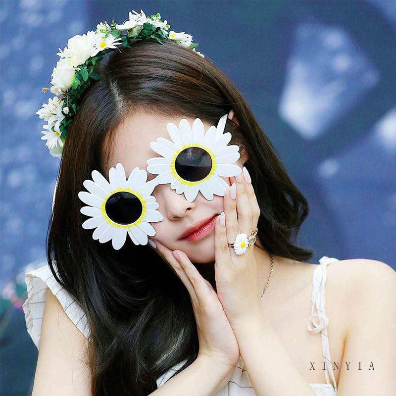 🌺Mắt kính gắn chữ Happy Birthday trang trí tiệc tùng