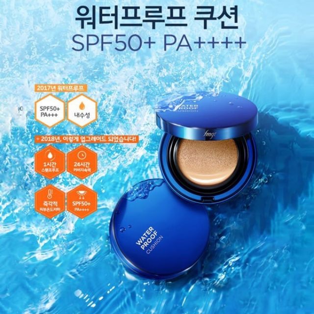 {Thanh Lý] Phấn Nước Kháng Nước Thefaceshop WaterProof Cushion Ex 15g