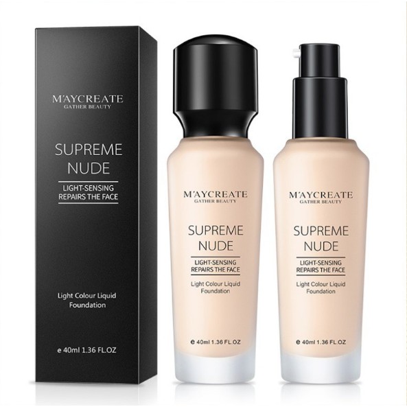Kem che khuyết điểm và dưỡng ẩm Supreme Nude của Maycreate BT48