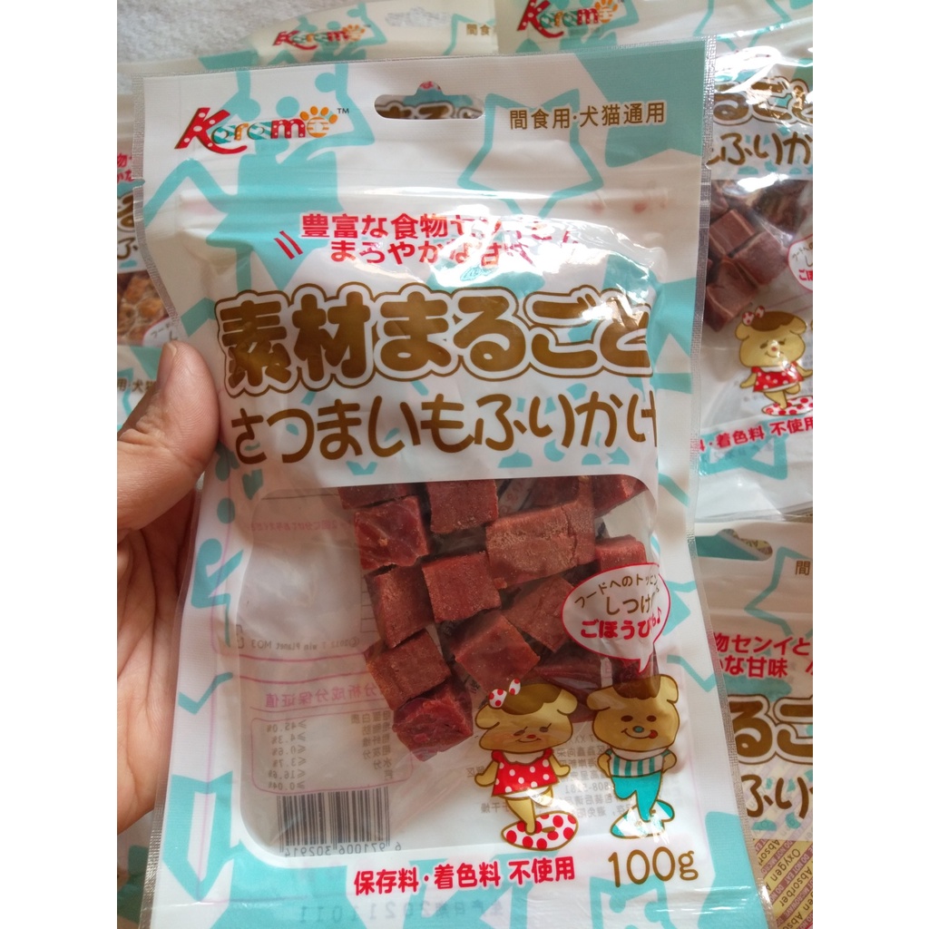 5 Bịch Bánh Thưởng SUMIHO Snack Đồ Ăn Cho Chó Mèo Thức Ăn Thú Cưng 100g Bổ Dưỡng, Ngon Tuyệt