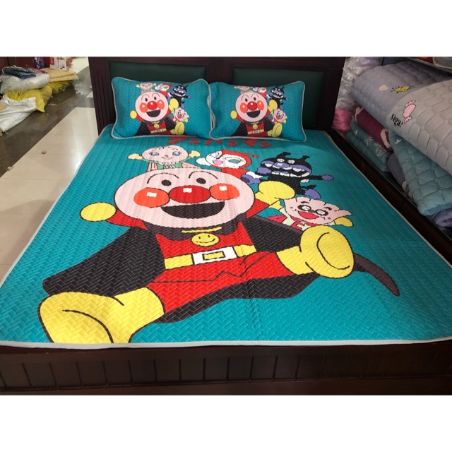 Chiếu điều hoà TENCEL 5D. Vô cùng tiện lợi cho gia đình có trẻ nhỏ. Chất liệu vải tencel mềm mát mẻ thoải mái thoai mái.