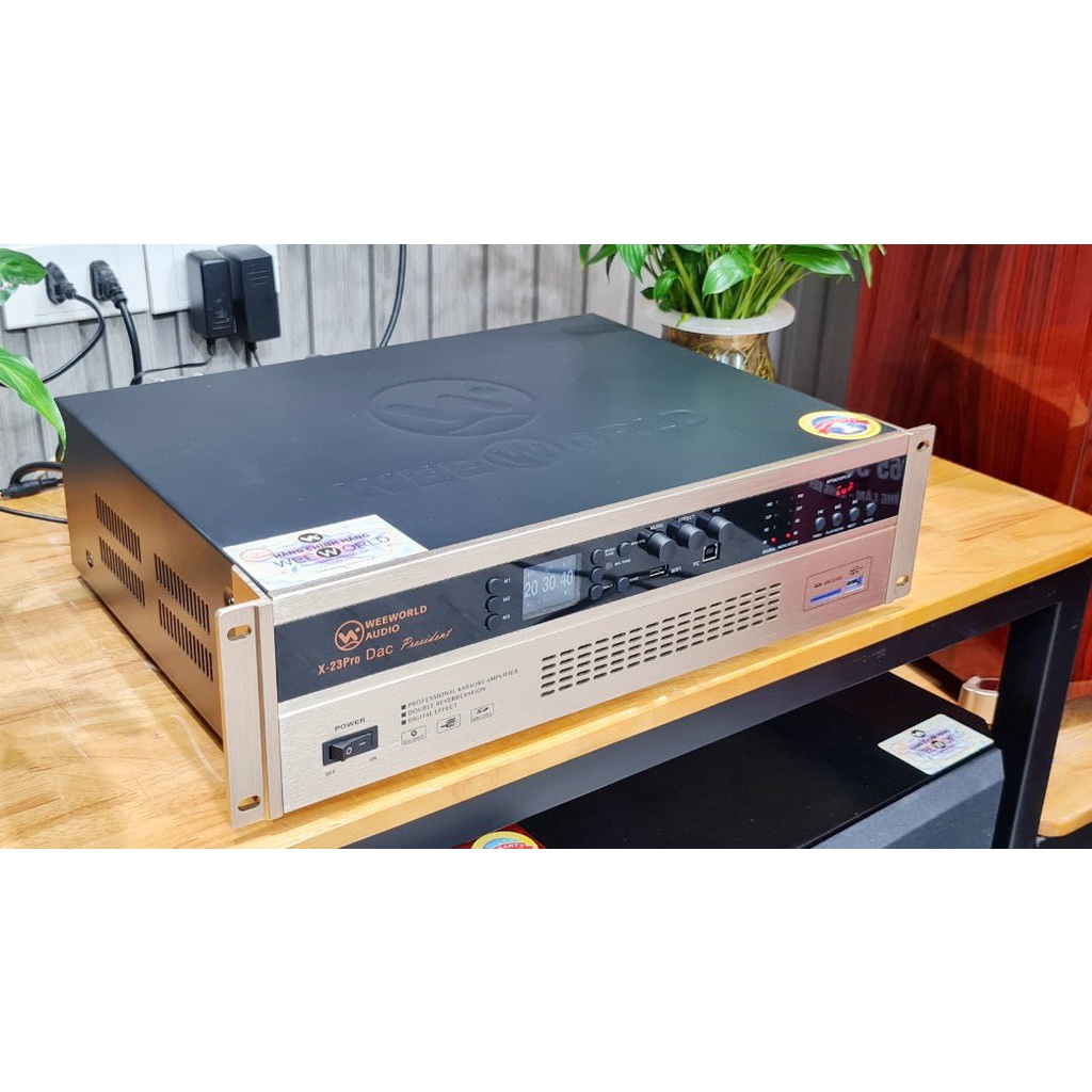 Cục đẩy liền vang X23 Pro - Gold limited