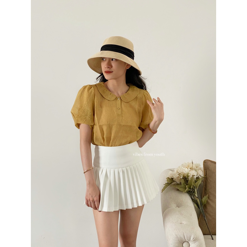 ÁO TƠ PHỐI CỔ SEN_AV1312