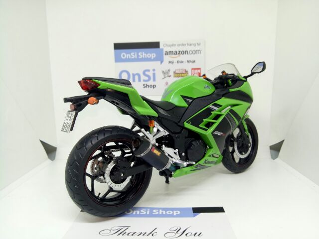 MÔ HÌNH XE KAWASAKI NINJA 300 TỈ LỆ 1/12 MOTO AUTOMAXX JOYCITY ĐỘ