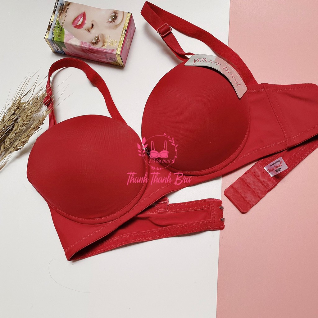 Áo lót thái lan Sisterhood # 2354 – Áo ngực mút dày, push nhiều, form quả tròn đẹp