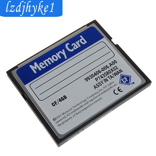 Thẻ Nhớ Kĩ Thuật Số 4gb Cf Cho Camera/Điện Thoại/Máy Ảnh/Mp3 Và Pdas | BigBuy360 - bigbuy360.vn