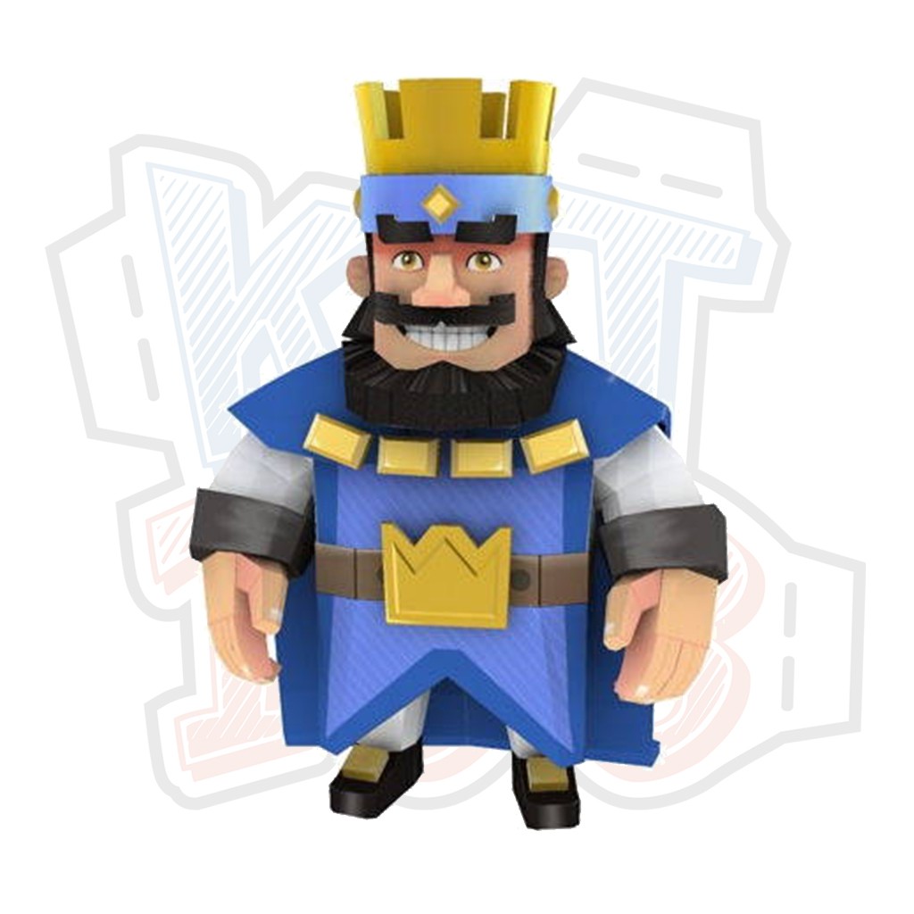 Mô hình giấy Game King - Clash Royale