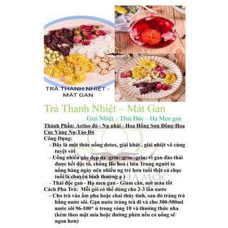 Trà Thanh Nhiệt (set 15 gói mix siêu đầy đặn)