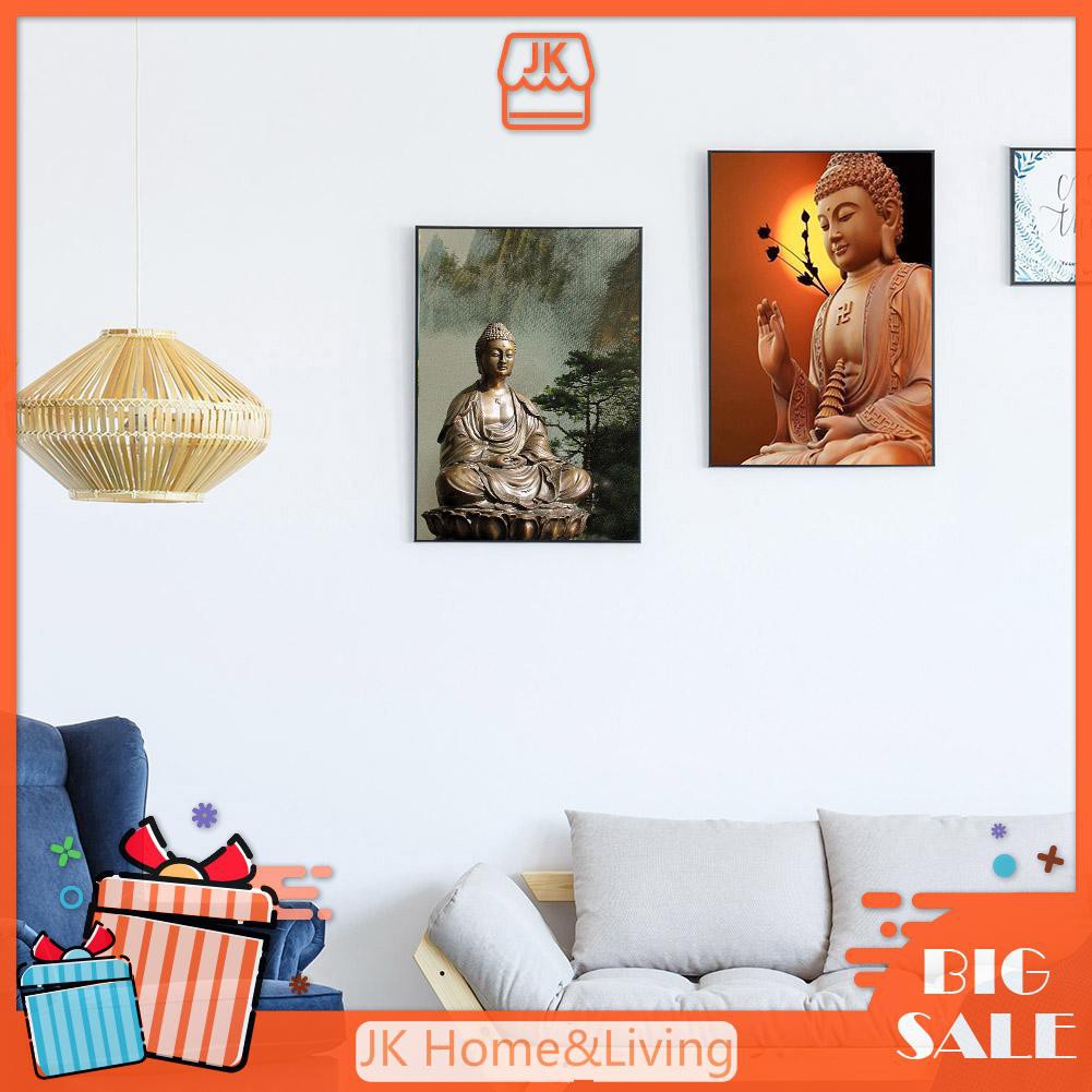 Tranh Đính Đá Kim Cương Toàn Bộ 5d Hình Tượng Phật