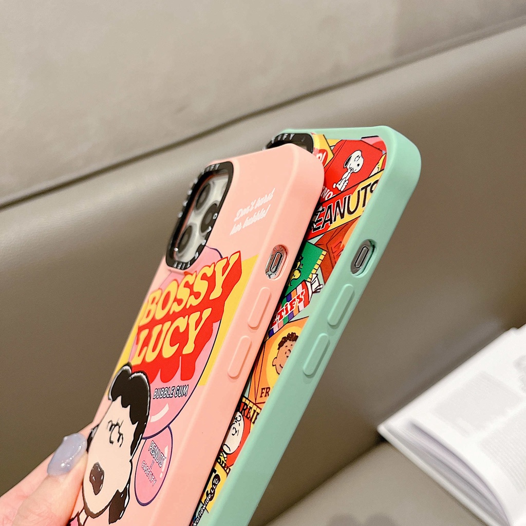 Ốp Điện Thoại Trong Suốt Hình Snoopy Cho iPhone13Pro iPhone12Pro XS iPhone11 12Promax 13Promax 11 12 13 7P