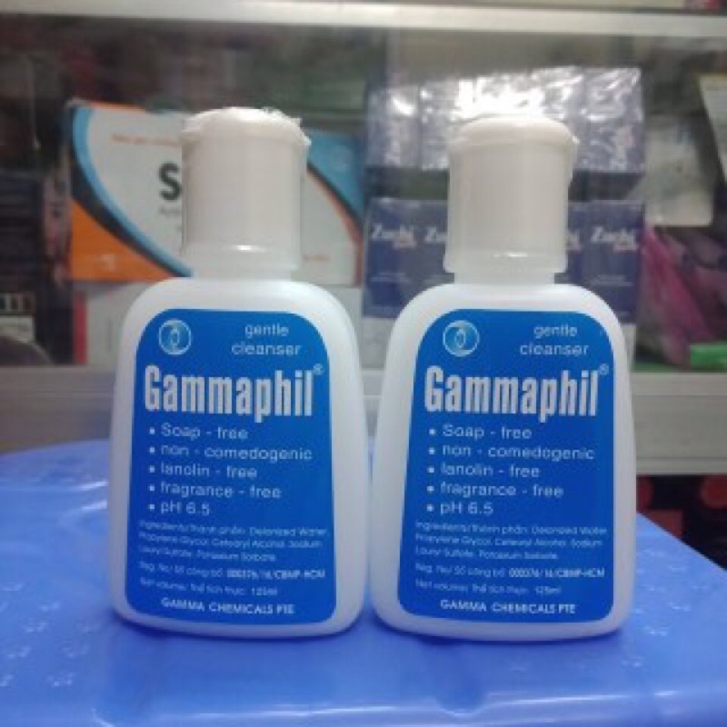 Sữa rửa mặt Gamaphil-Dành cho da nhạy cảm, da mụn, da khô