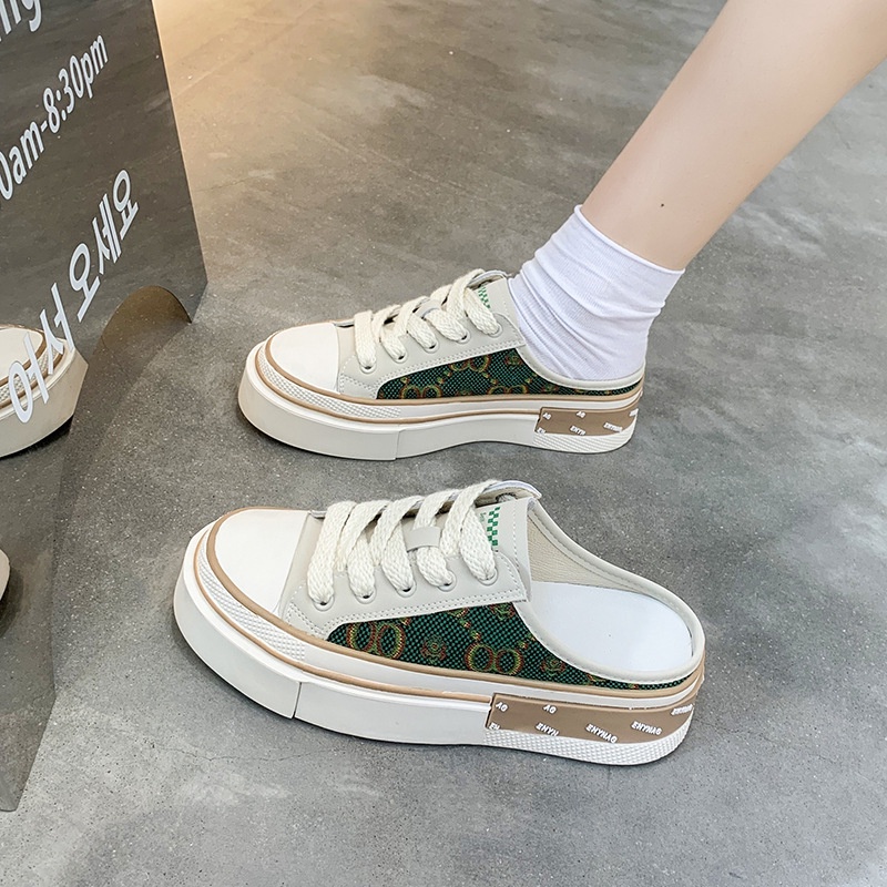 (NEW) Giày Vải nữ CoCo Hot Trend,Sục Thể Thao Độn Đế Siêu Đẹp