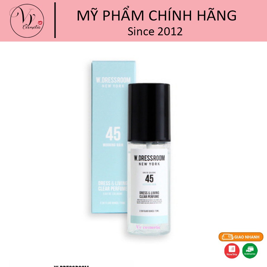 🌸Nước hoa xịt toàn thân W.Dressroom mùi 45