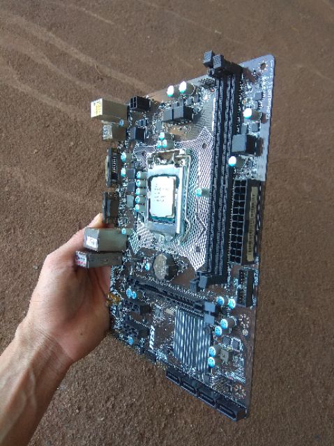 Combo Main Chip H110 + G4560 Xung 3.5GHZ Tặng Fan Fe chơi LMHT , FIFA4 Không cần VGA rời! | BigBuy360 - bigbuy360.vn