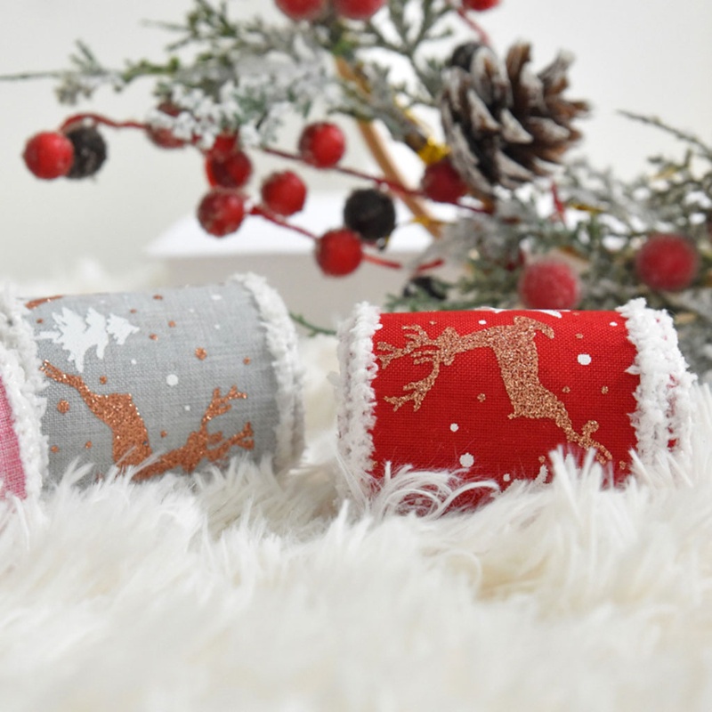 Cuộn Dây Ruy Băng 2m Dùng Trang Trí Giáng Sinh