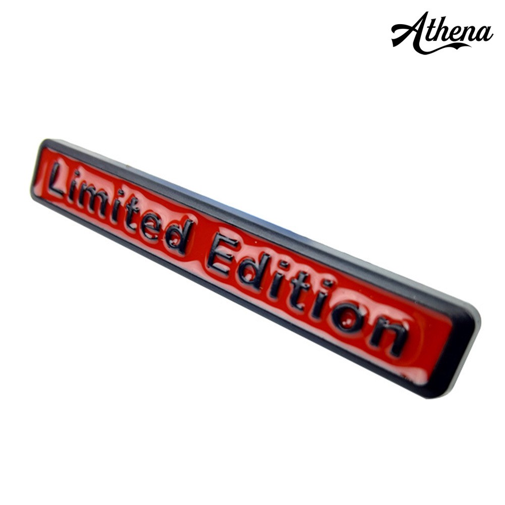 Miếng dán kim loại in hình chữ Limited Edition chuyên dụng cho trang trí xe hơi | BigBuy360 - bigbuy360.vn