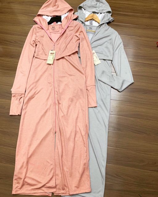 Áo chống nắng dáng dài muji chất bao phê | BigBuy360 - bigbuy360.vn