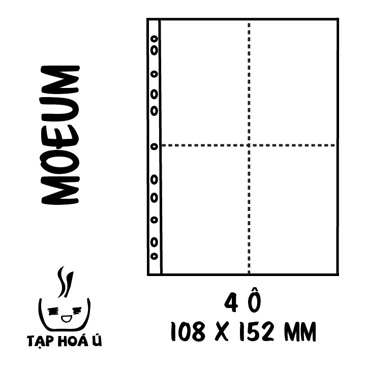 SHEET MOEUM DÙNG CHO BÌA A4 (NHIỀU LOẠI)