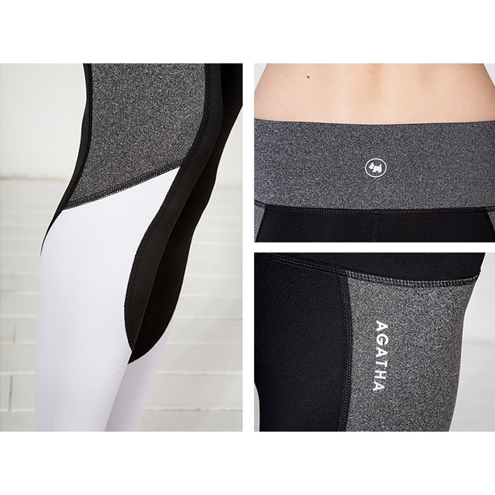 Legging tập gym Hàn Quốc Agatha Paris lưng cao chính hãng