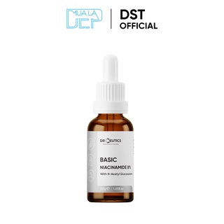 Tinh Chất Niacinamide Basic 8% DrCeutics Cho Da Dầu Mụn (30g)