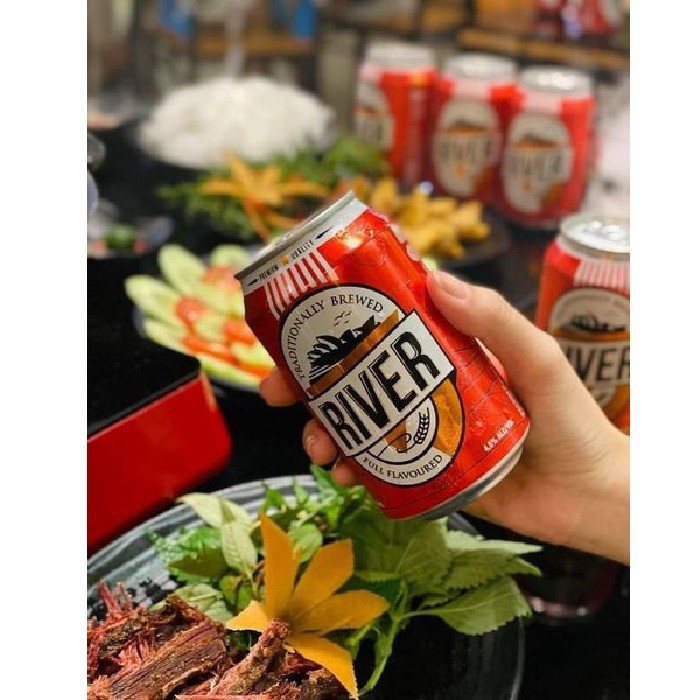 Bia đỏ River xuất Úc 24 lon