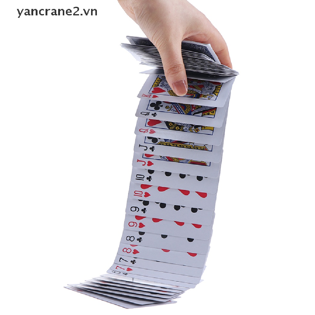Bộ Bài Poker Thác Nước Vô Hình Dùng Làm Ảo Thuật