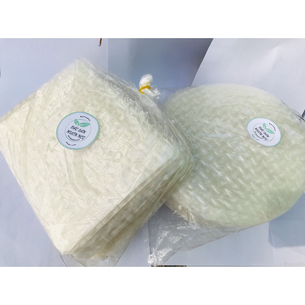 Bánh tráng trắng dẻo đặc sản Tây Ninh 500g (dùng cuốn thịt luộc, gỏi cuốn)