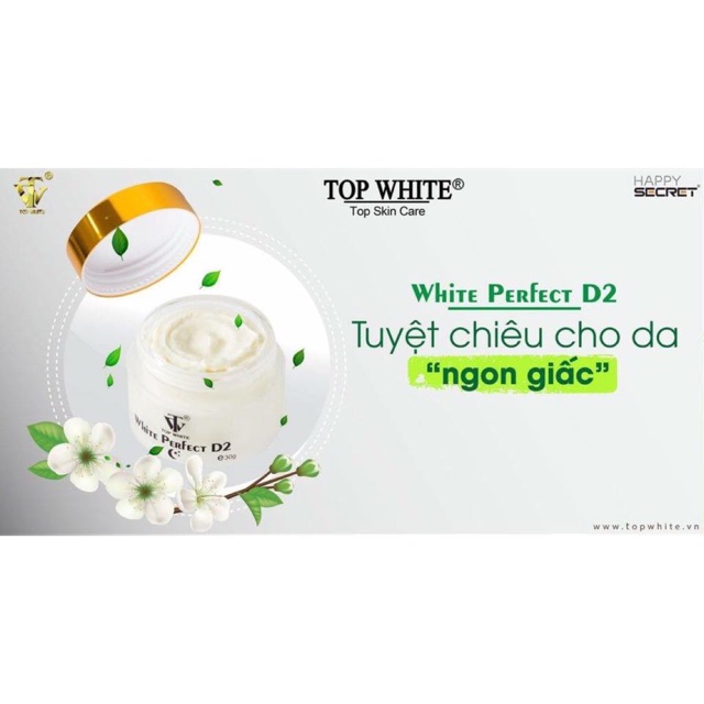 Kem ban đêm WHITE PERFECT D2