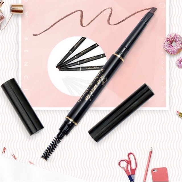 Chì Kẻ Mày Lameila Double Effect hai đầu chống nước bút chì kẻ mày nội địa Trung MD-EP03 | BigBuy360 - bigbuy360.vn