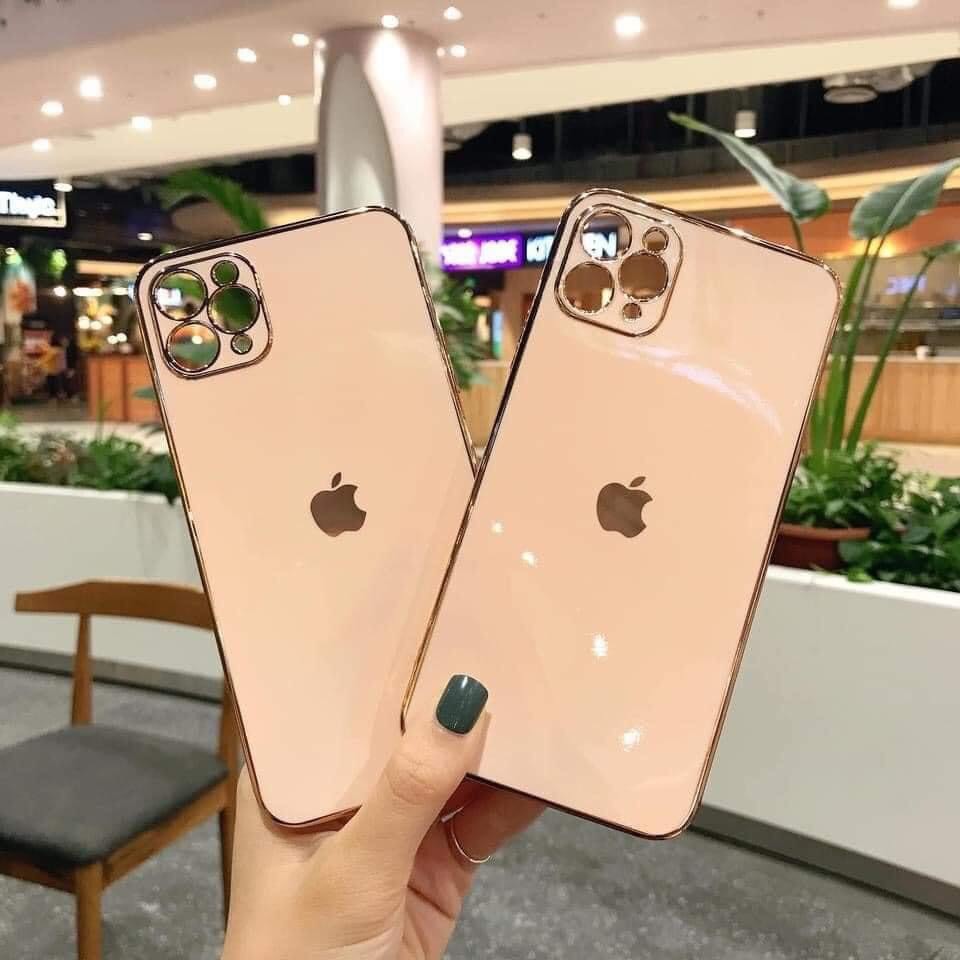 Ốp lưng iphone dẻo xi viền vuông độ iphone 12 cho 6plus/6s plus/7/7plus/8/8plus/x/xs/xs max/11/11 promax/12/12pro max