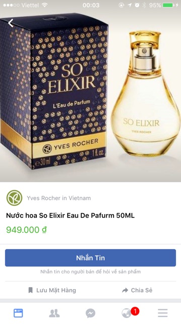 Nước hoa Yves Rocher So Elixir