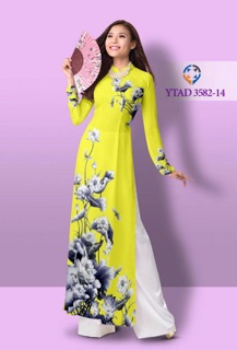 Vải áo dài in 3D order 1 tuần