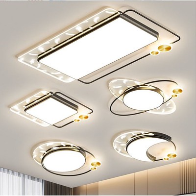 Đèn trần MONSKY LED CIRE trang trí nội thất, ngoại thất 3 chế độ ánh sáng hiện đại