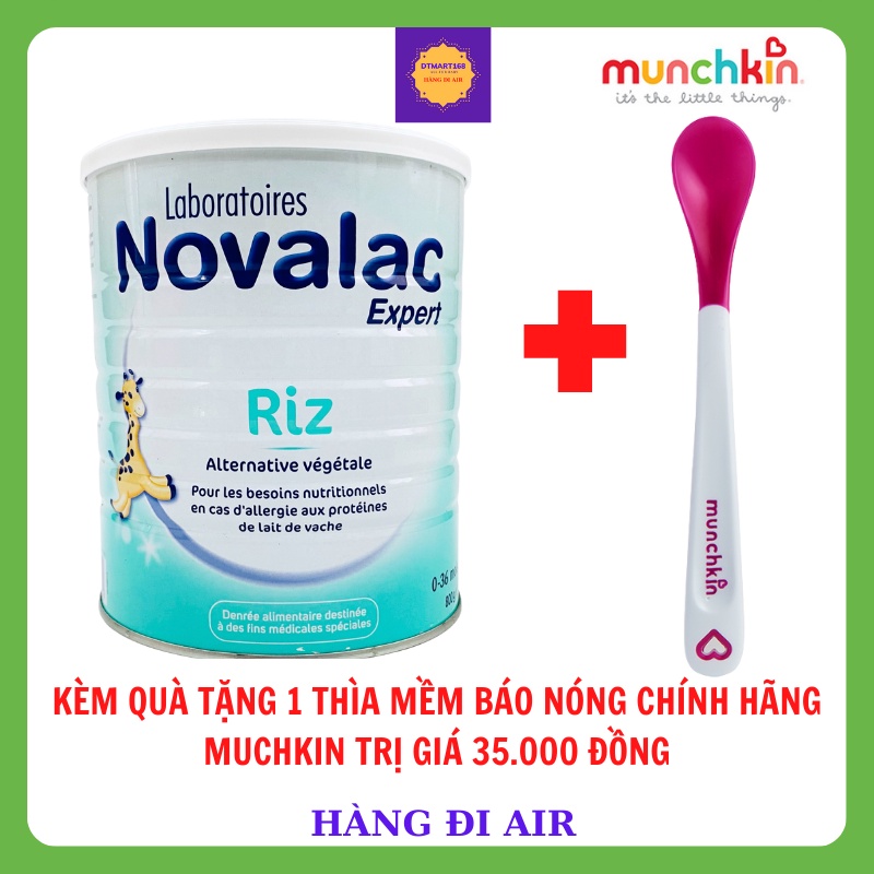 Sữa Novalac Riz Expert Pháp 800g Cho Trẻ D.ị Ứ.ng Đ.ạm Bò (Hàng Air Pháp)