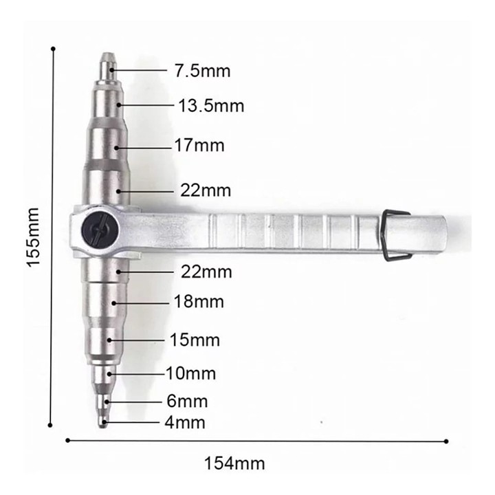 Kìm nong ống đồng ❤️FREESHIP❤️ loe ống đồng 4-22mm