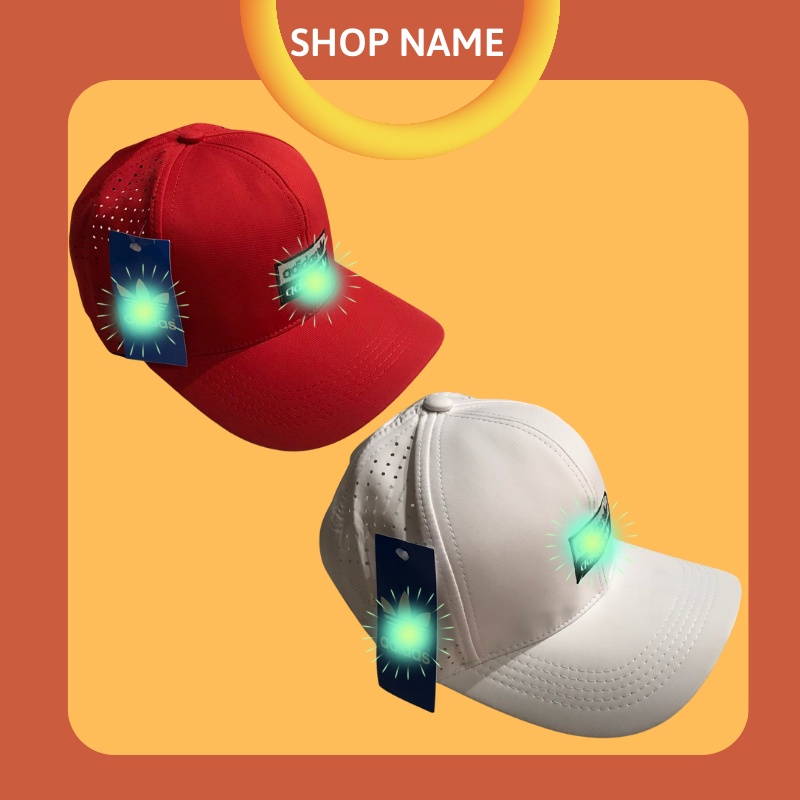 Mũ Lưỡi Trai Nón Kết Nam Nữ Hoa Văn Thêu Chữ Adida Thời Trang Unisex Phong Cách Hàn Quốc