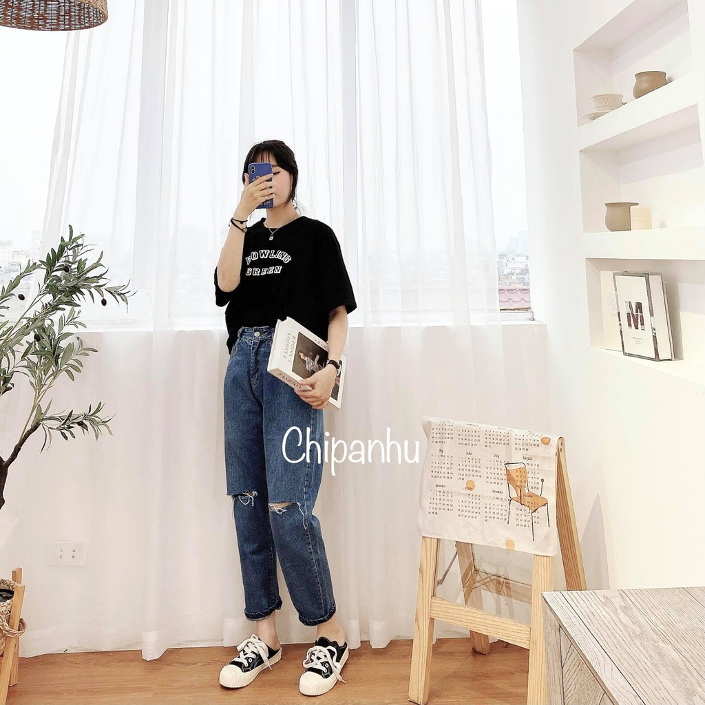 QUẦN BAGGY RÁCH GỐI 2 VẠCH 331