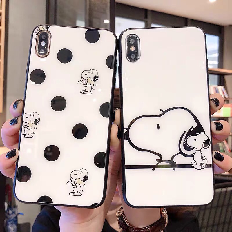 Ốp lưng iphone cặp đôi cún cute chấm bi case 14 14plus 13 pro max 12 promax 11 mini 6 6s 7 8 plus x xr xs